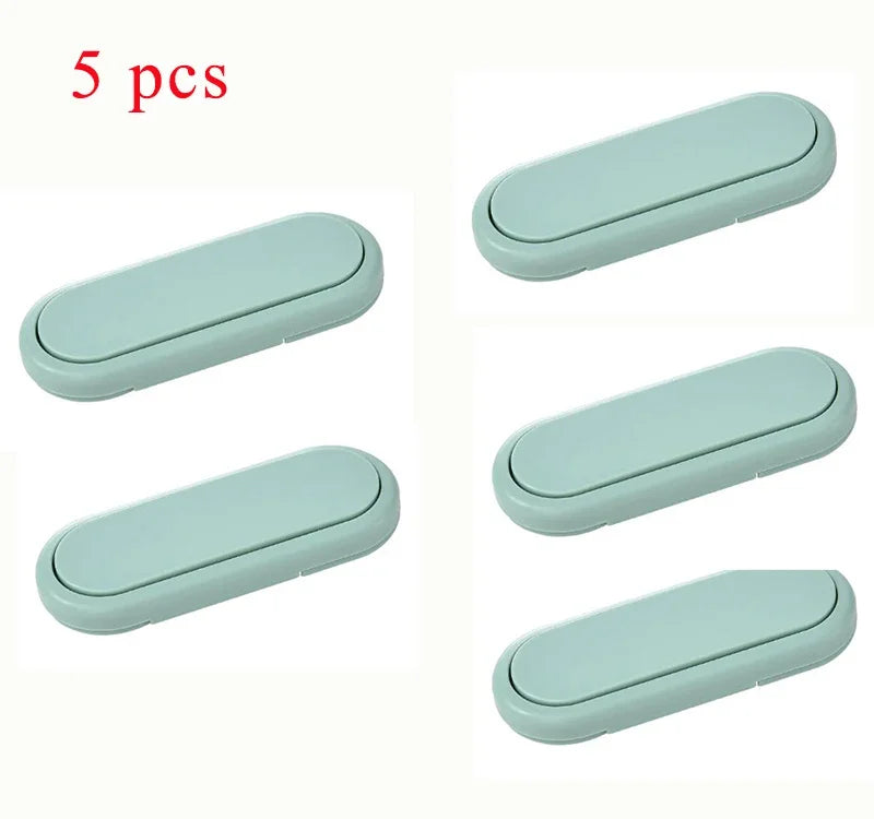 Latch Cabinet Locks Pack 5 Baby Anti Pinch Safety Locks
