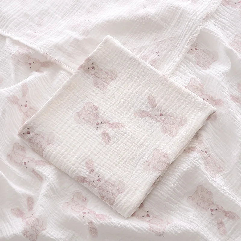 OIMG Baby Muslin Swaddle Blanket Cotton Receiving Blanket
