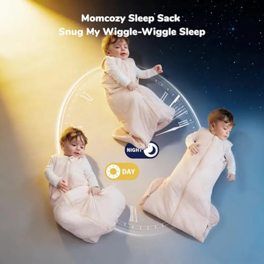 Sleep Sack Baby Wearable Blanket 1.5 Tog Plush Filling Zipper
