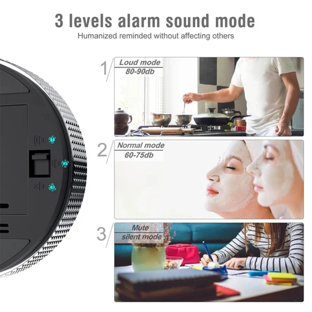 APWIKOGER Digital Magnetic Kitchen Timer And Stopwatch