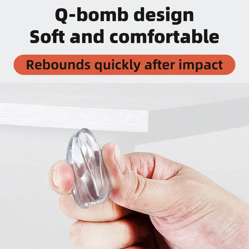 Baby Safety Luminous Silicone Corner Guards For Table Edges