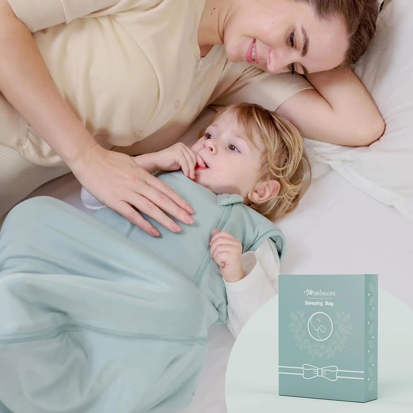 Unisex Baby Sleep Sack Wearable Blanket With Two Way Zipper