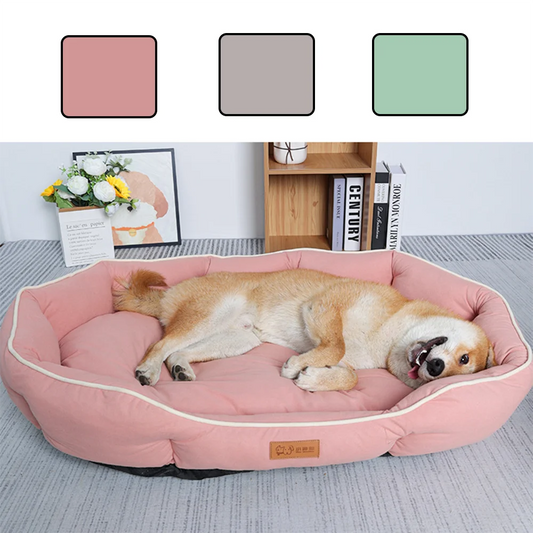Corduroy Pet Sofa Bed For Dogs And Cats Cozy Winter Warm Cushion