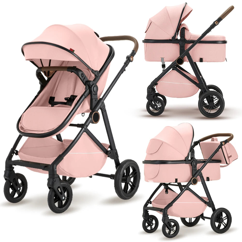 B.childhood 2 In 1 Baby Stroller Pram Foldable Pushchair