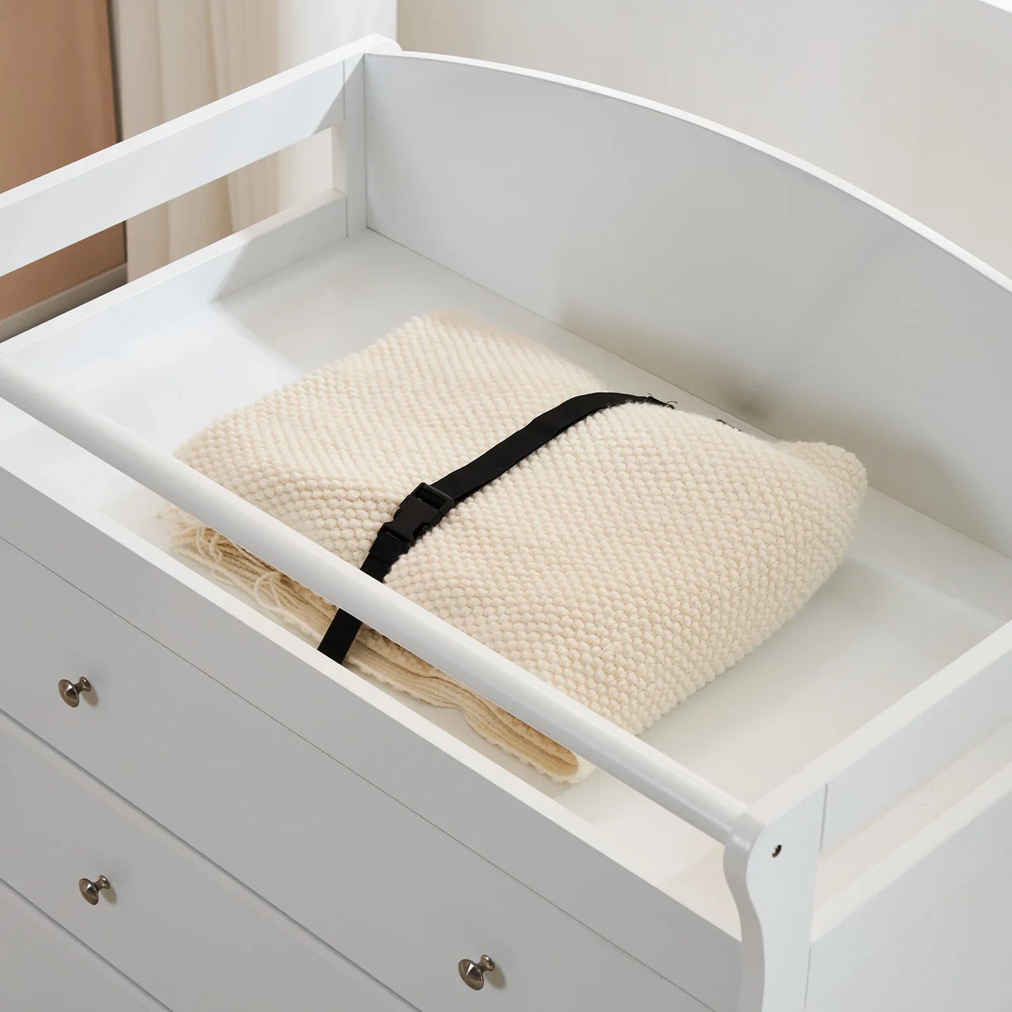 Six Drawer Double Dresser for Kids Bedroom and Nursery Storage