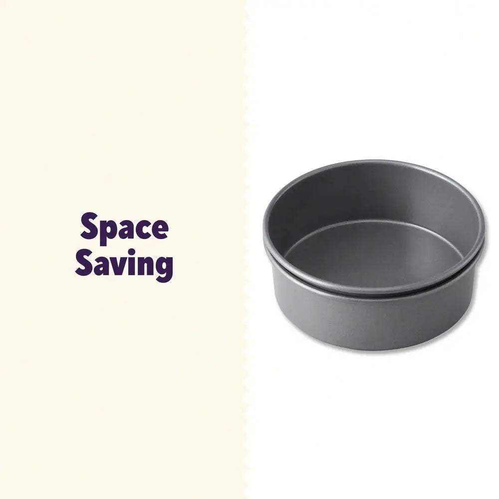 XMSJ Nonstick Round Cake Pans Set 2 Piece Bakeware