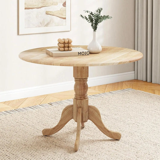 BIANXIANG Dining Table With Trestle Legs