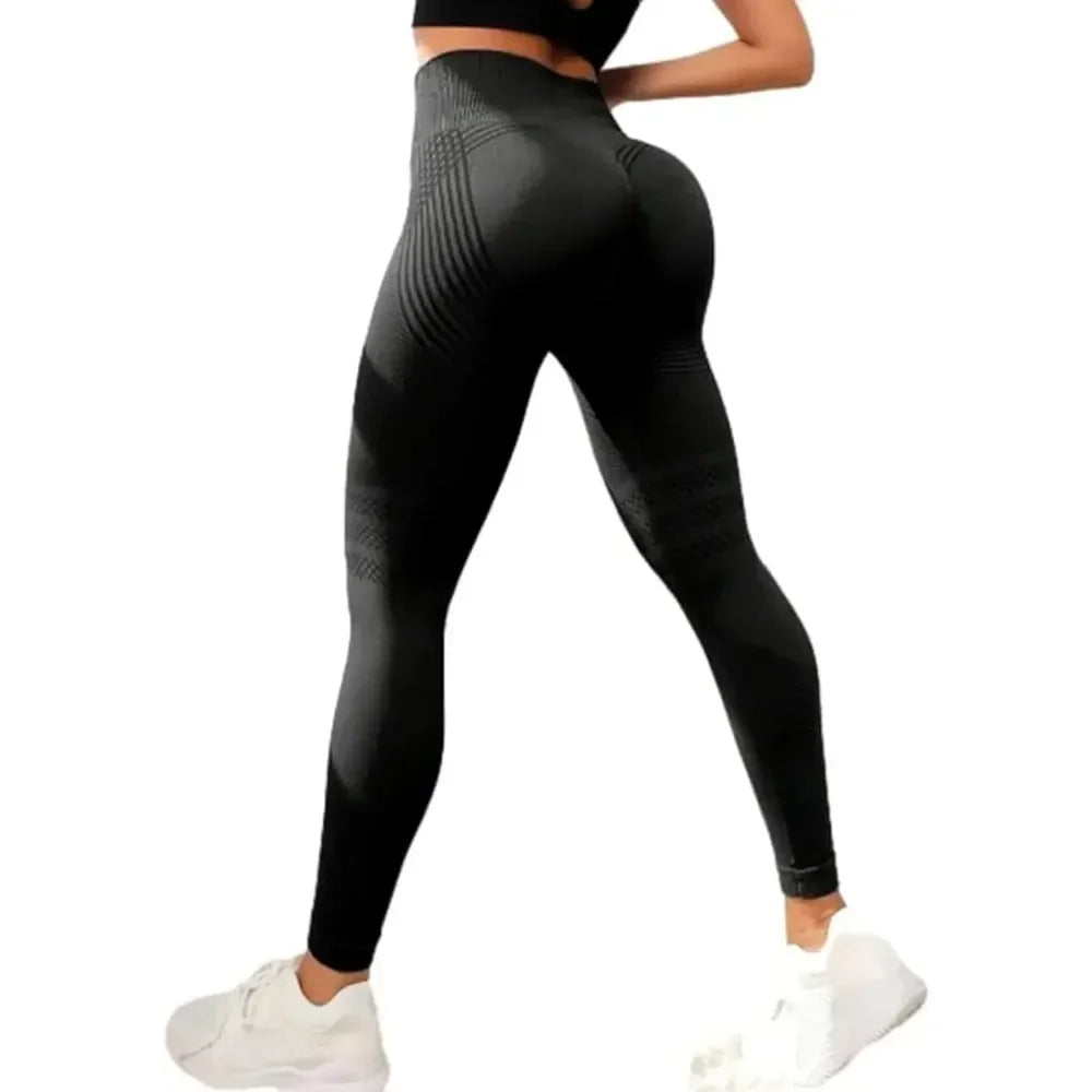 Slimove 3D Cellulite Leggings High Waisted Butt Lifting Gym