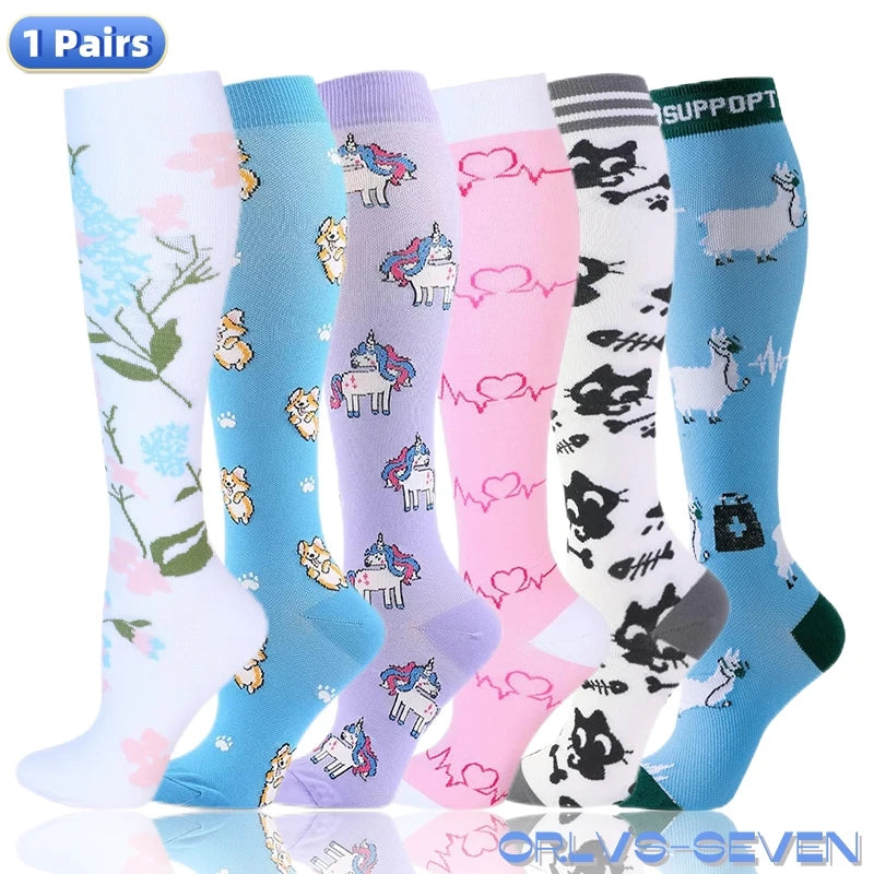 Athletic Compression Socks For Men And Women Varicose Vein Running
