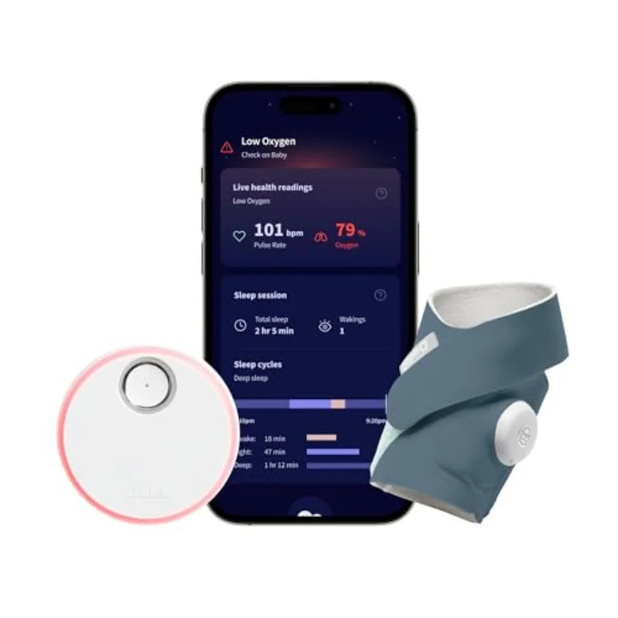 Dream Sock Smart Baby Monitor for Infants with SpO2 and Heart Rate
