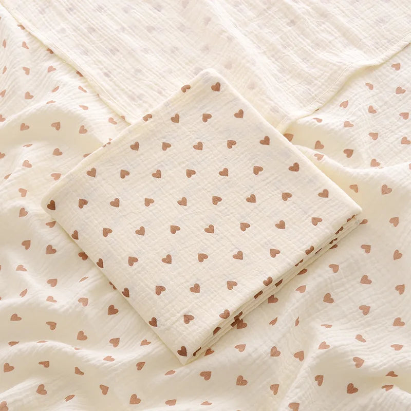 OIMG Baby Muslin Swaddle Blanket Cotton Receiving Blanket