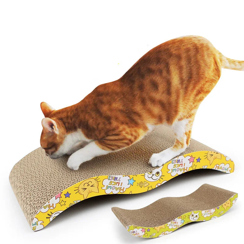 Cat Scratcher Cardboard Scratching Board Toy For Cats