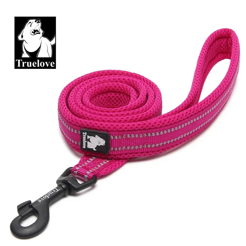 Truelove Reflective Padded Nylon Leash For Dogs And Cats
