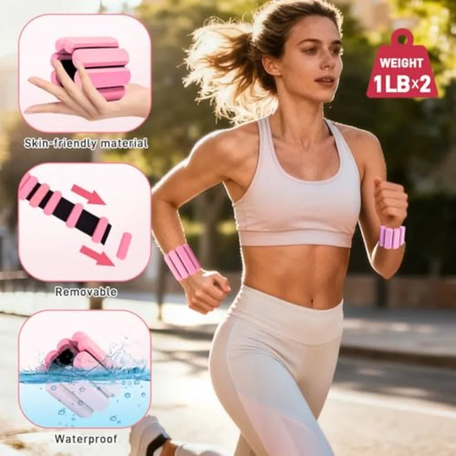 Yao Hui Huang Pilates Ring Set With Ankle Weights Fitness