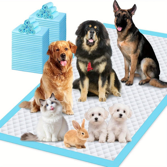JUYHGV Puppy Training Pads For Dogs Leakproof And Superabsorbent