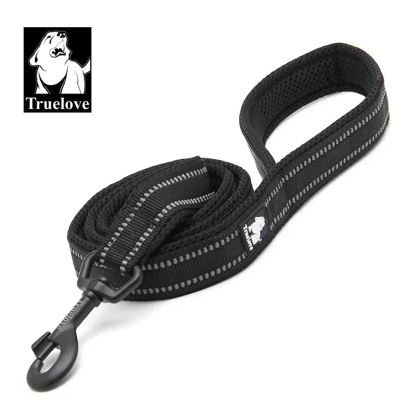 Truelove Reflective Padded Nylon Leash For Dogs And Cats