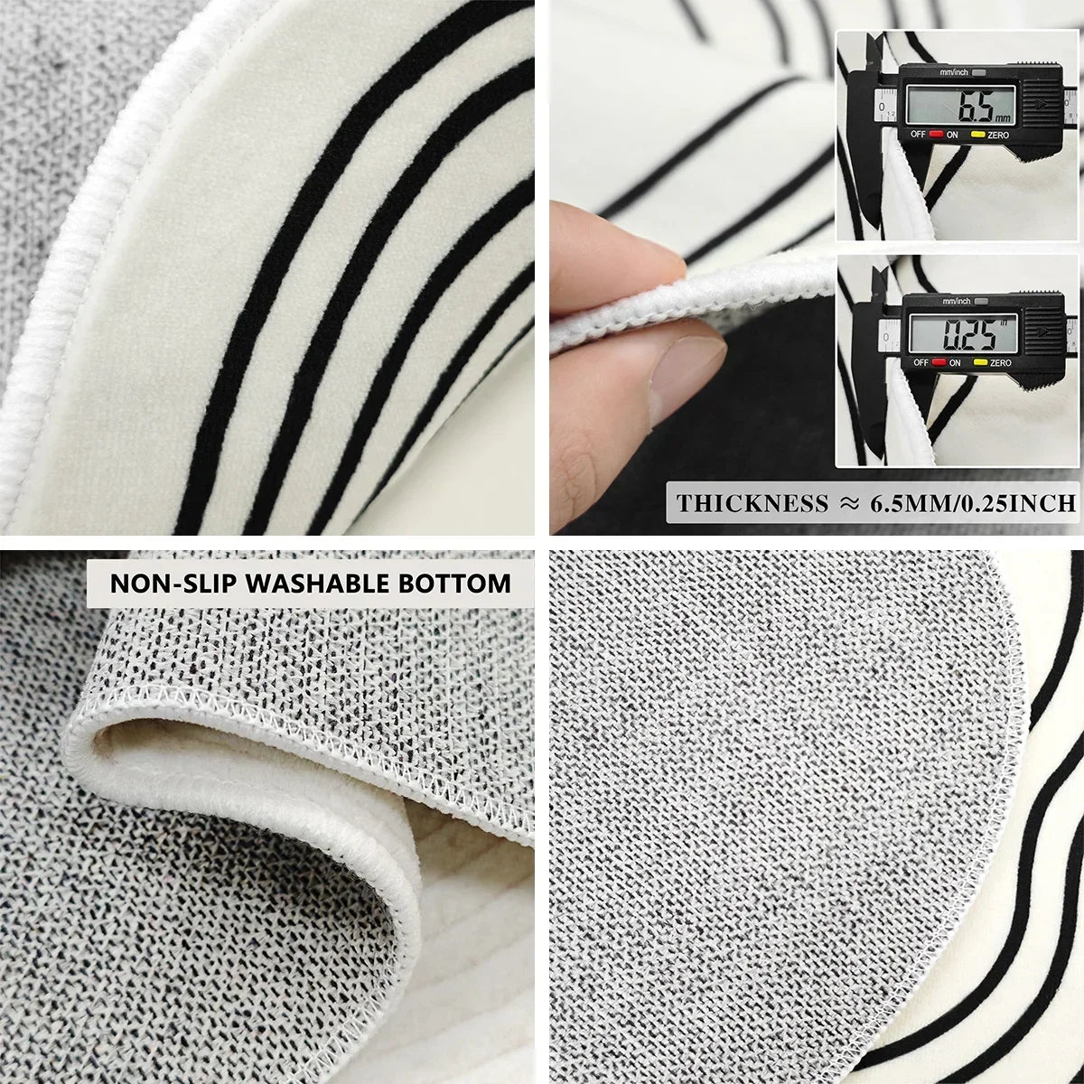 Living Room Carpet Machine Washable Soft Non-slip Floor Mat Bohemian Style Printed Pattern Rug Large Area Home Decor Mats Ковер