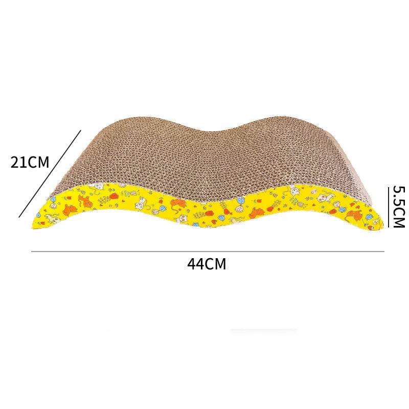 Cat Scratcher Cardboard Scratching Board Toy For Cats