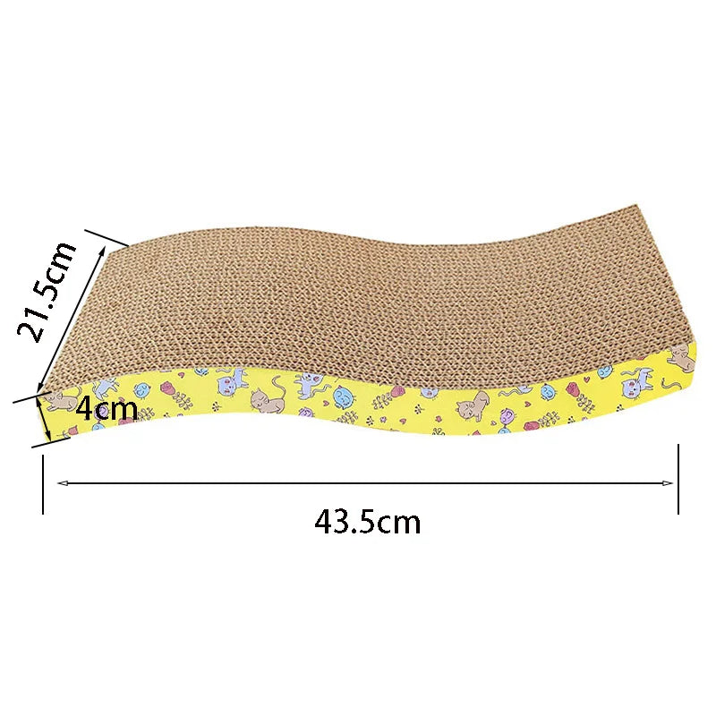 Cat Scratcher Cardboard Scratching Board Toy For Cats