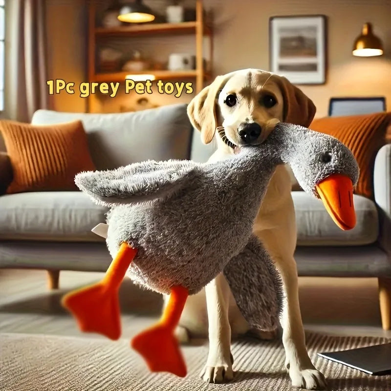 Soft Duck Plush Toy for Cats and Dogs Anxiety Relief