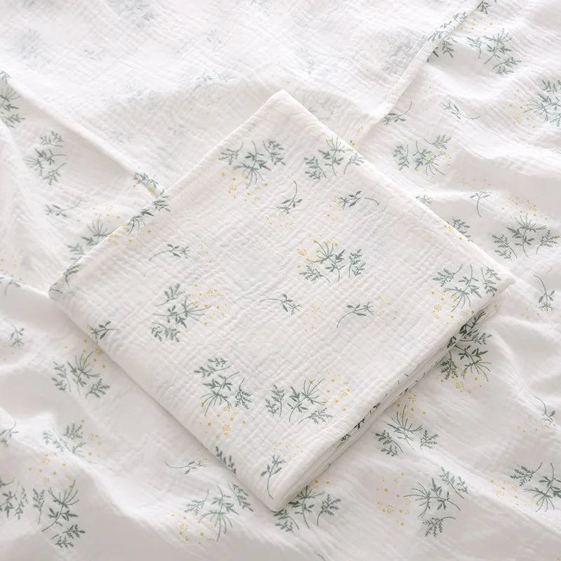 OIMG Baby Muslin Swaddle Blanket Cotton Receiving Blanket