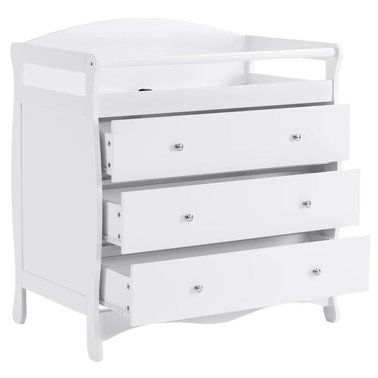 Six Drawer Double Dresser for Kids Bedroom and Nursery Storage