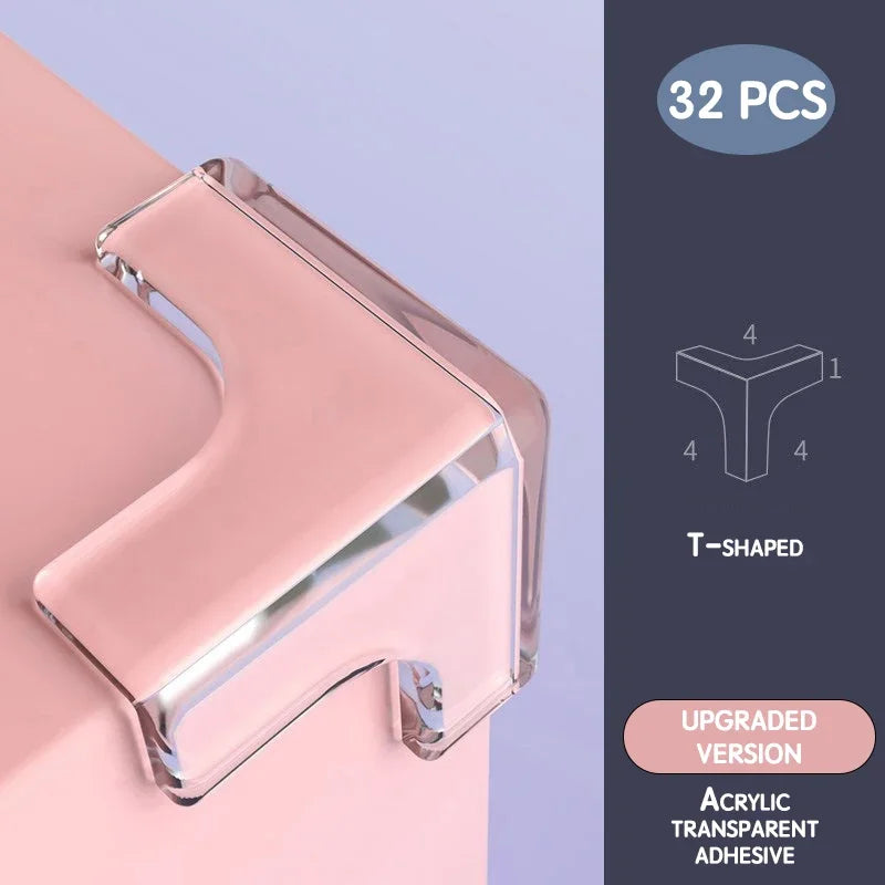 Baby Safety Luminous Silicone Corner Guards For Table Edges