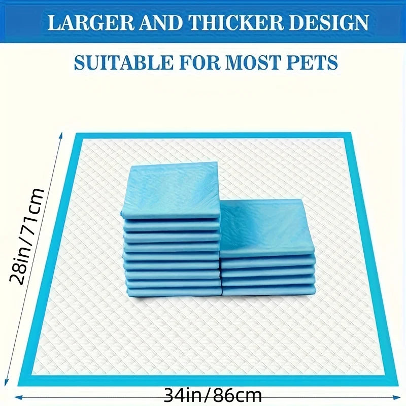 Super Absorbent Dog Pee Pads Leak Proof Odor Control Disposable