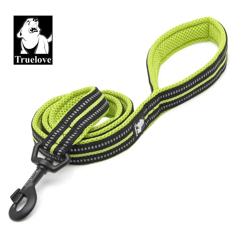 Truelove Reflective Padded Nylon Leash For Dogs And Cats