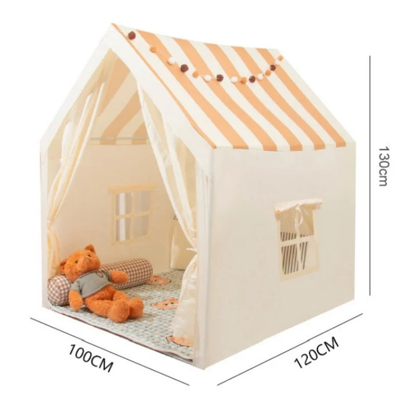 Kids Indoor Outdoor Play Tent For Toddlers Foldable Playhouse