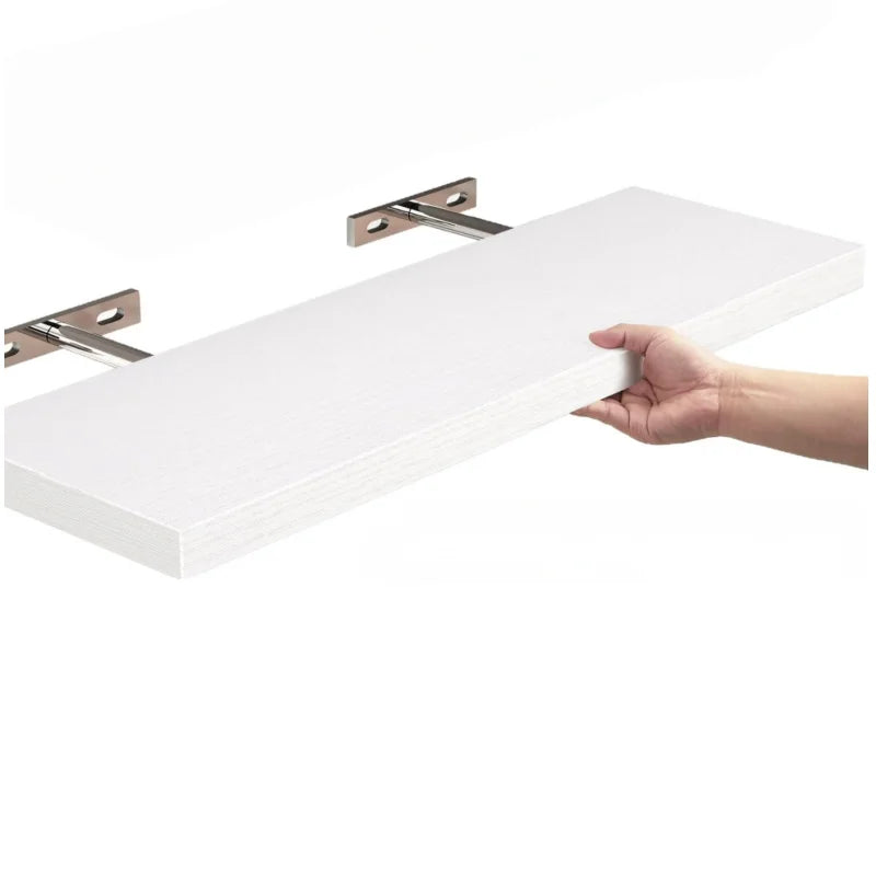 Wall Mounted Wooden Shelf For Living Room Contemporary Wall Shelf