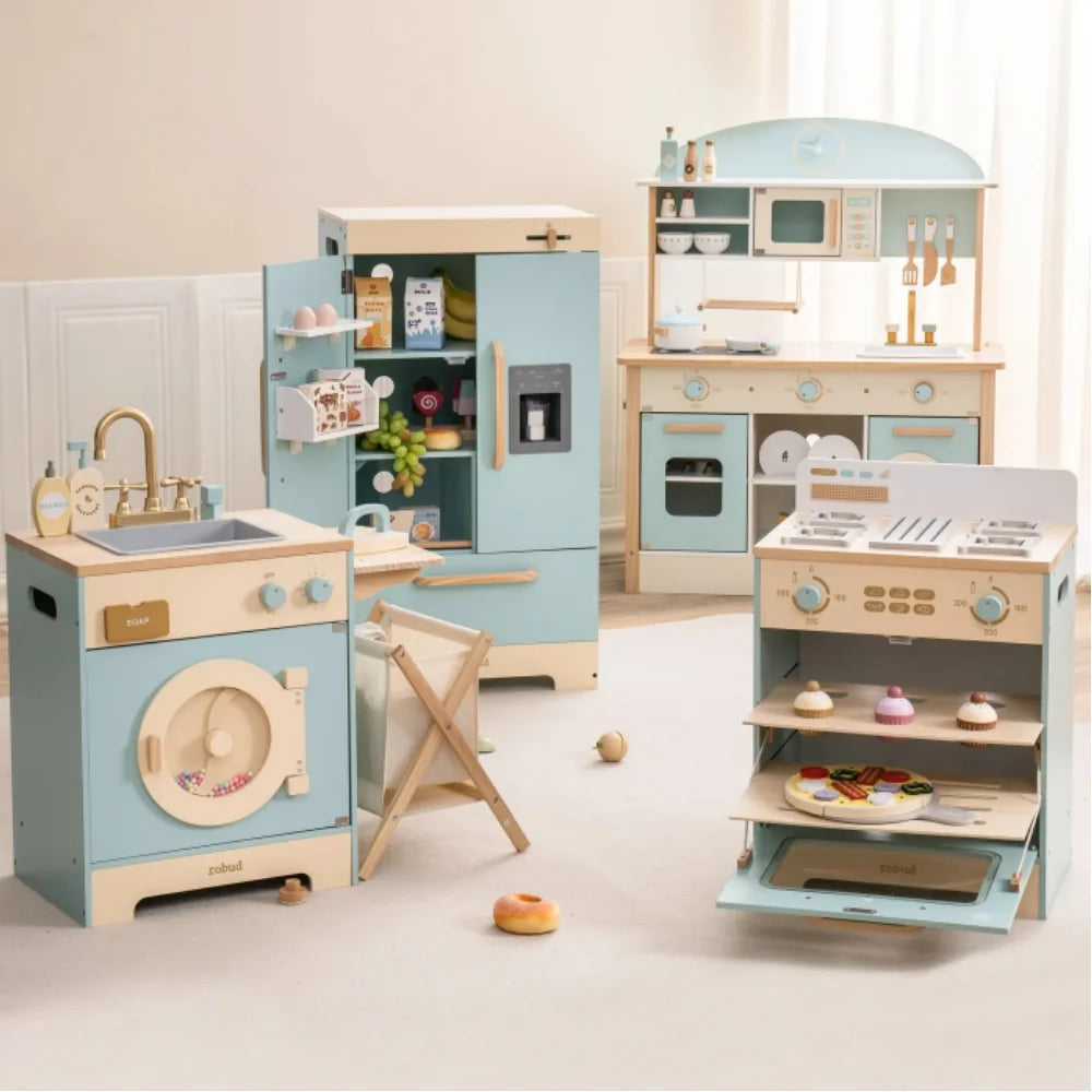 Robotime Robud Kitchen Washer Playset For Kids Ages 3