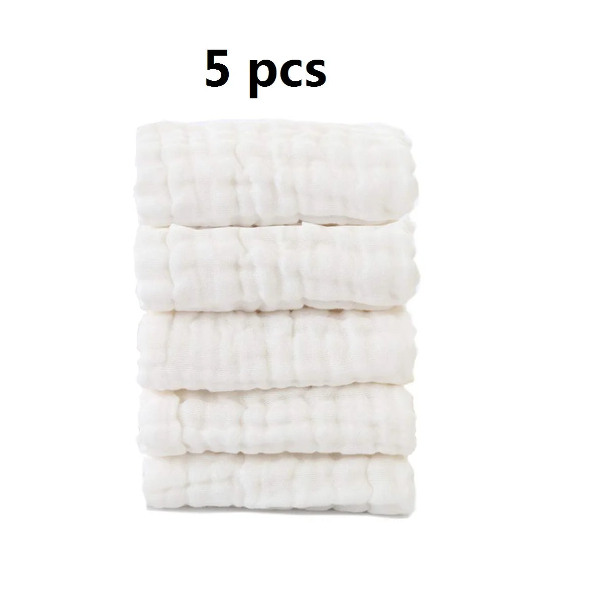 Baby Muslin Washcloths For Newborns Gentle Facial Towels