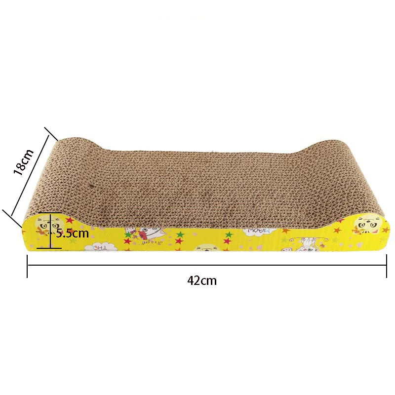 Cat Scratcher Cardboard Scratching Board Toy For Cats