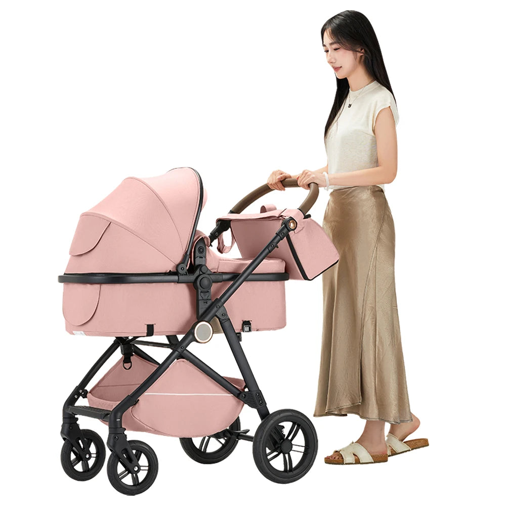 B.childhood 2 In 1 Baby Stroller Pram Foldable Pushchair