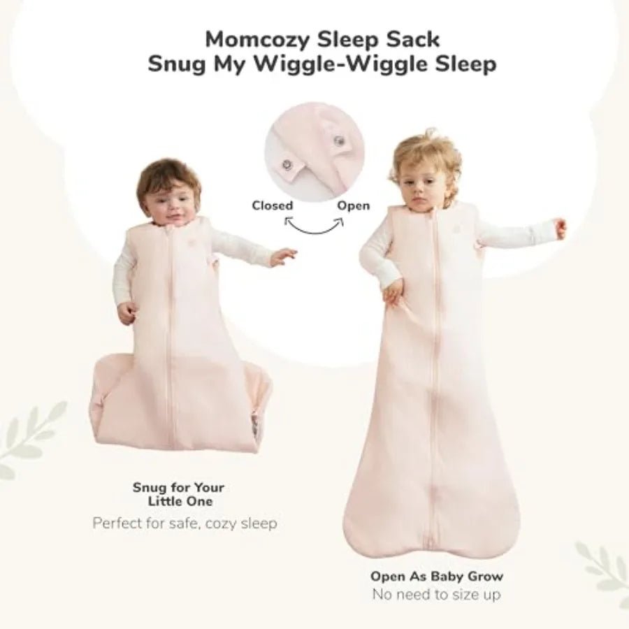 Sleep Sack Baby Wearable Blanket 1.5 Tog Plush Filling Zipper