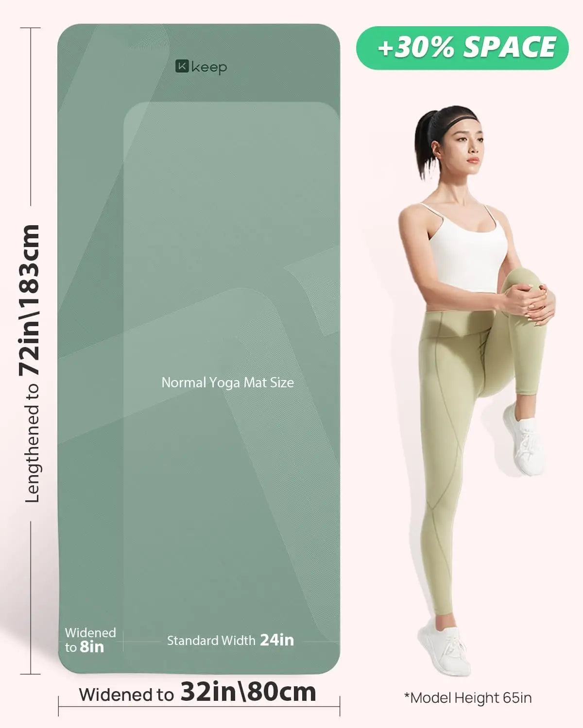 Non-Slip Eco-Friendly Yoga Mat For Pilates And Fitness