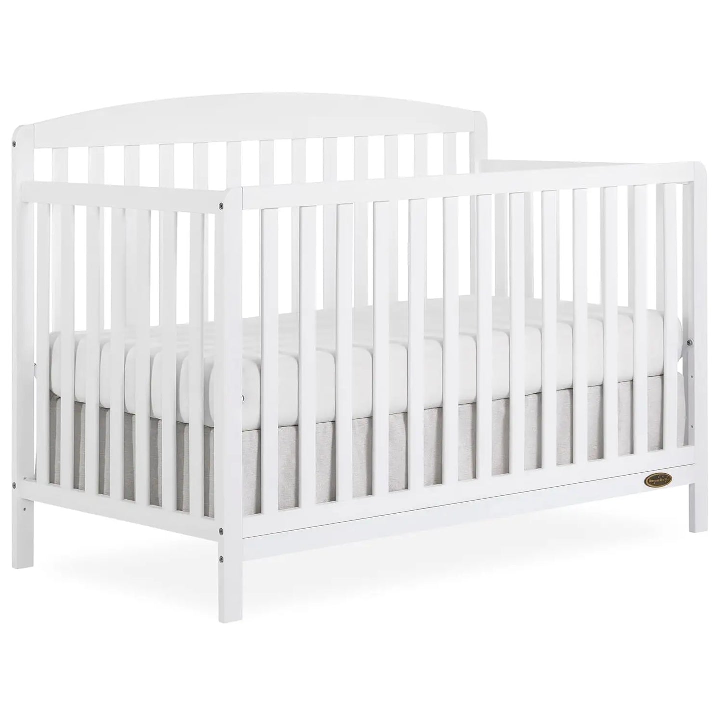 5-In-1 Convertible Baby Crib Converts To Toddler Daybed