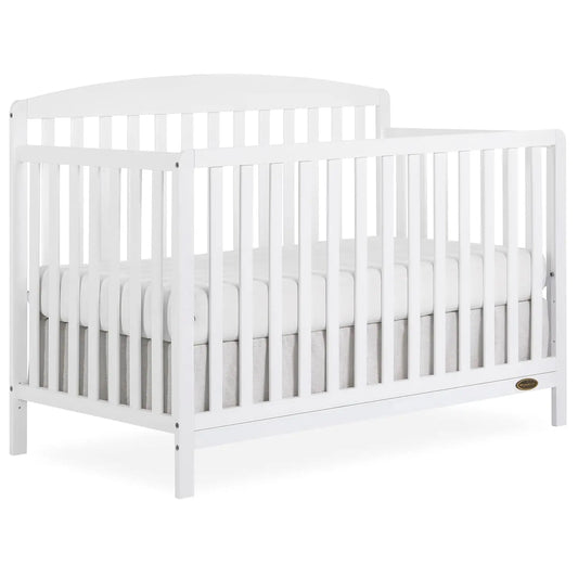 5-In-1 Convertible Baby Crib Converts To Toddler Daybed