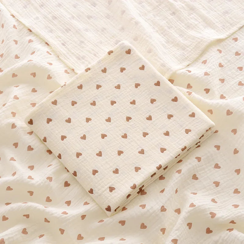 OIMG Baby Muslin Swaddle Blanket Cotton Receiving Blanket