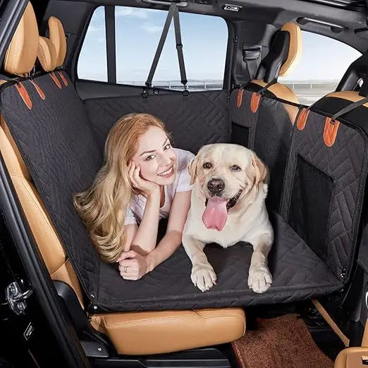 Back Seat Extender Dog Hammock Car Seat Cover Hard Bottom