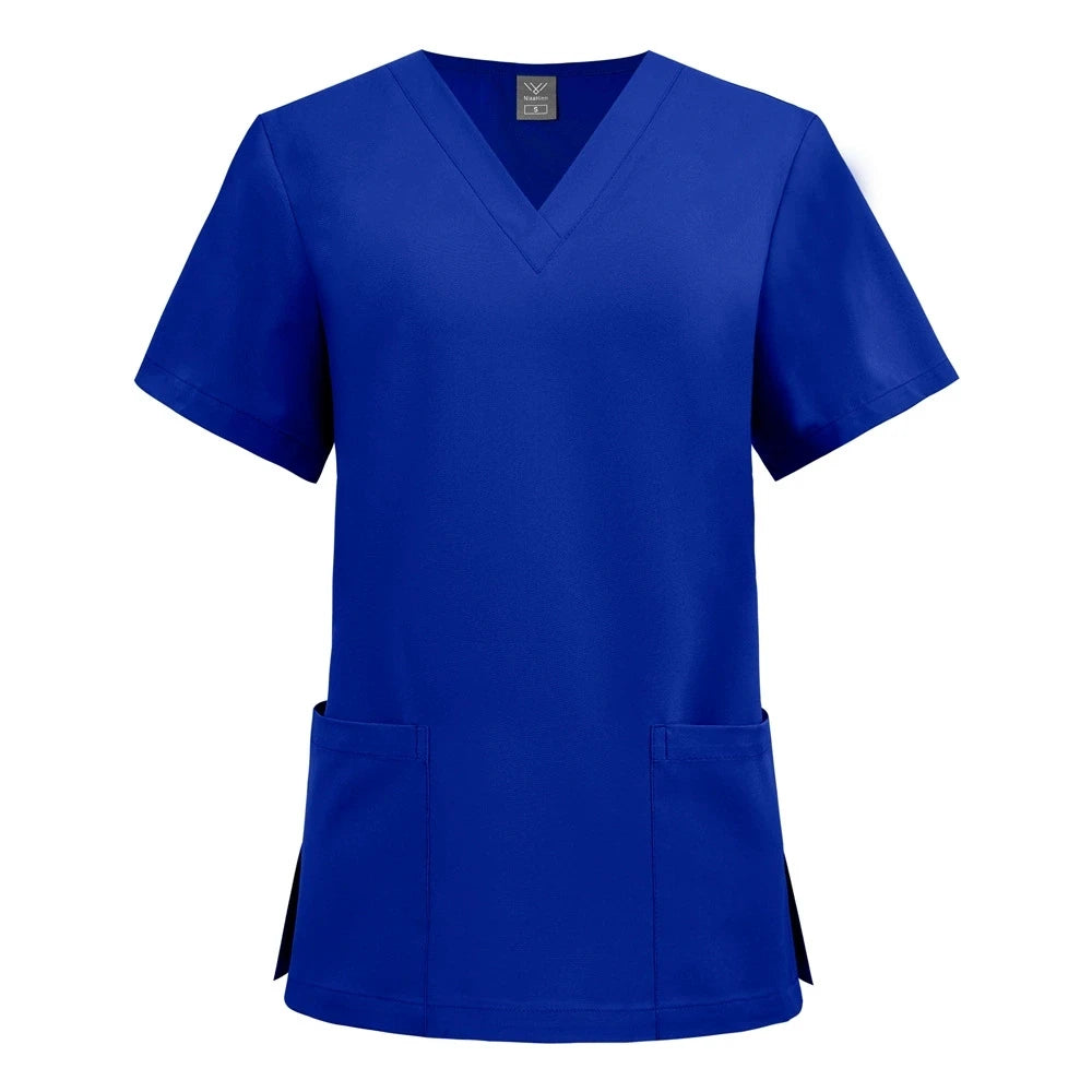 NONECN Wholesale Nurse Scrubs Uniform Set Durable Washable Medical Workwear