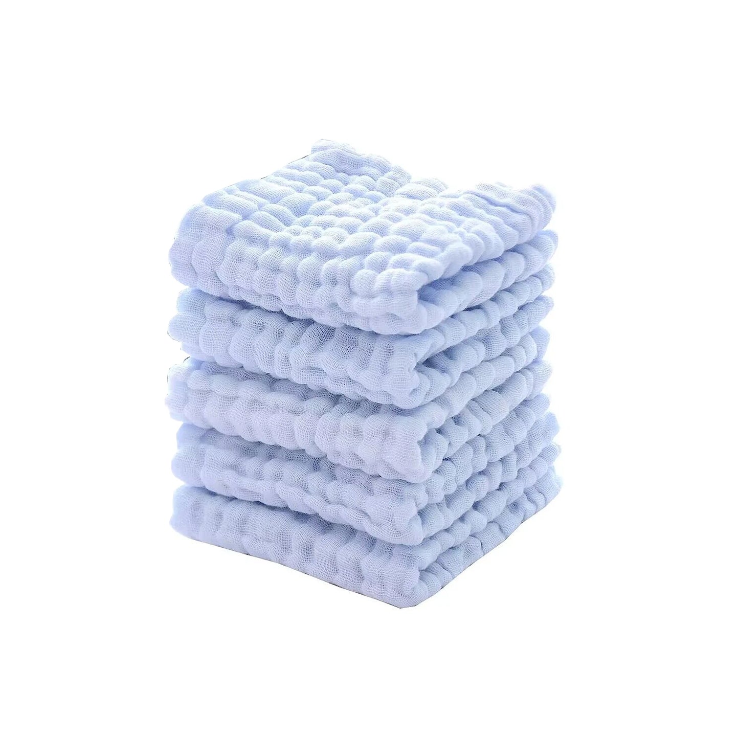 Baby Muslin Washcloths For Newborns Gentle Facial Towels