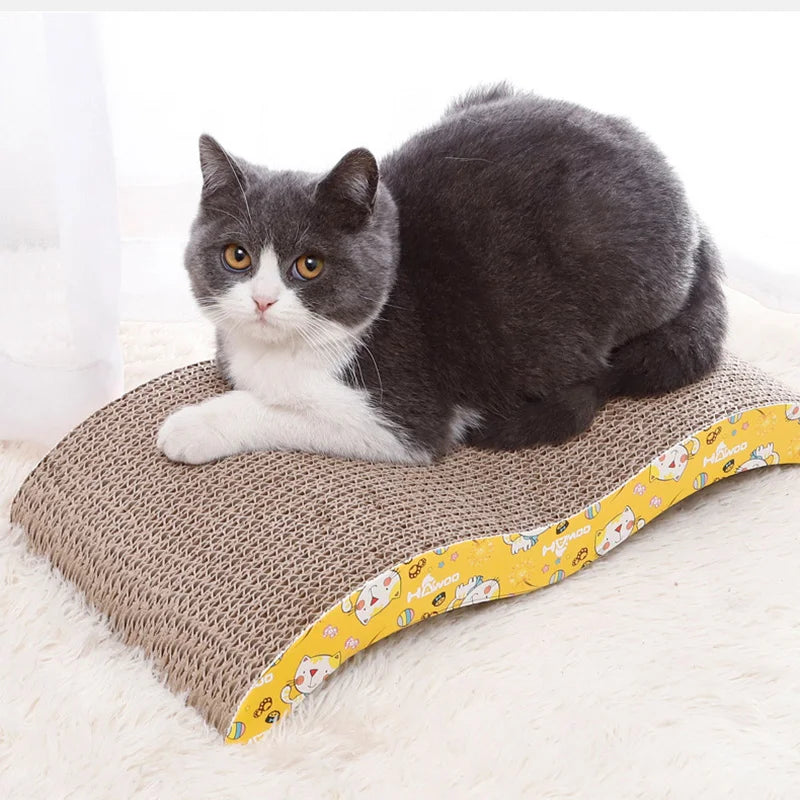 Cat Scratcher Cardboard Scratching Board Toy For Cats
