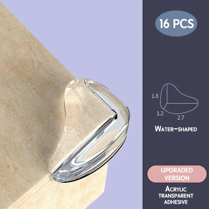 Baby Safety Luminous Silicone Corner Guards For Table Edges