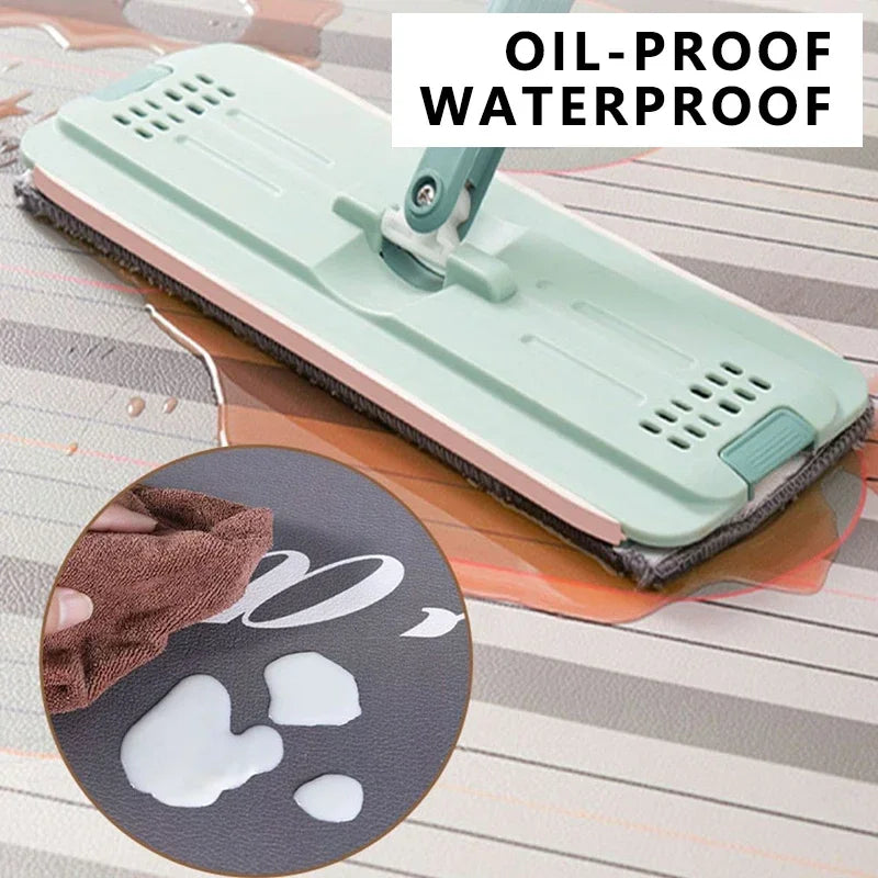 Kitchen Carpet Anti-slip Oil-proof Dirt-resistant Rug PVC Leather Waterproof Floor Mats Long Size Flower Home Decoration Mat 양탄자