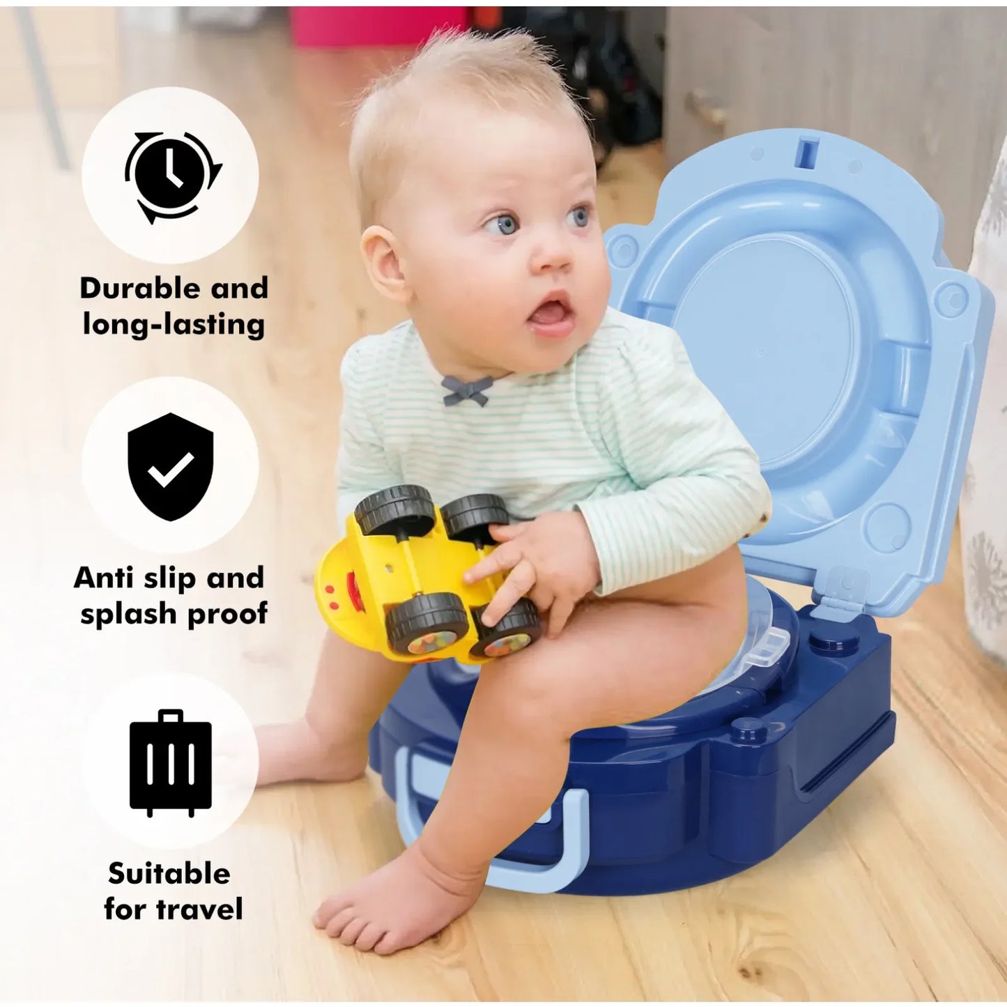 Baby Carry Potty Portable Toddler Travel Toilet Seat