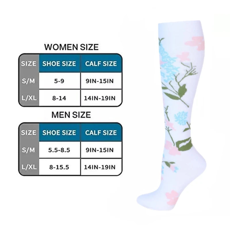 Athletic Compression Socks For Men And Women Varicose Vein Running