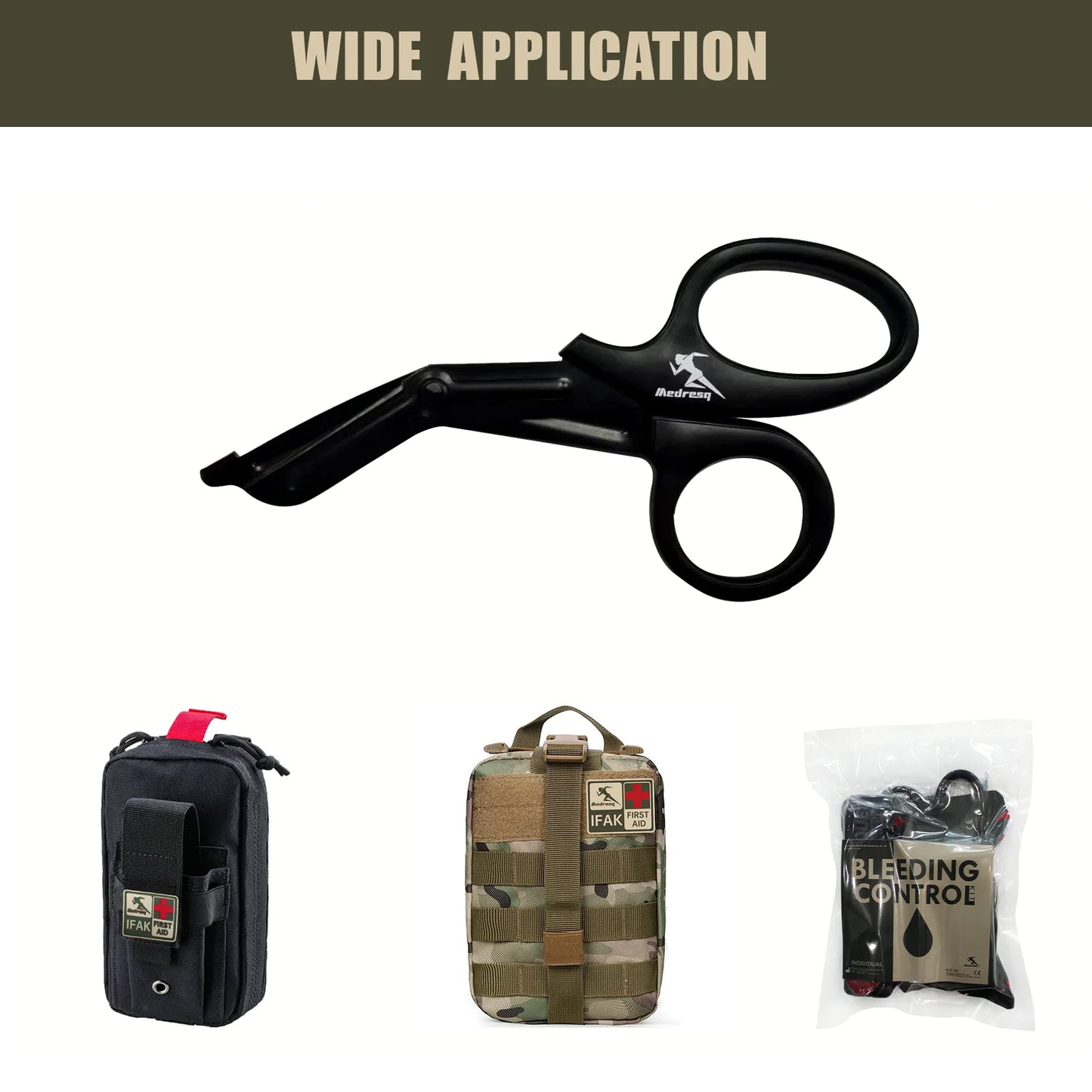 Trauma Shears Medical Grade Stainless Steel For EMS First Aid