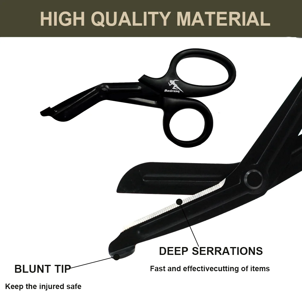 Trauma Shears Medical Grade Stainless Steel For EMS First Aid
